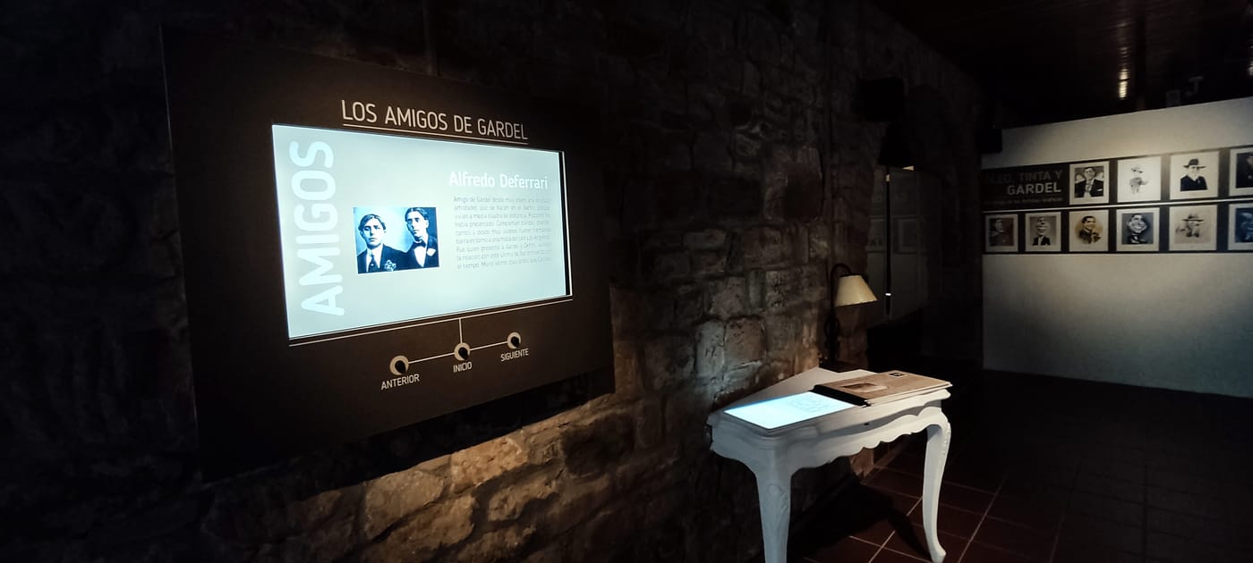 Pantalla Los Amigos de Gardel
