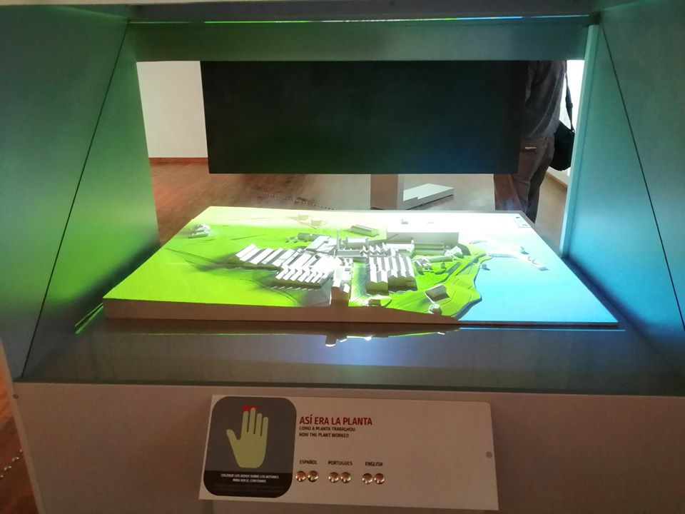 Maqueta interactiva planta